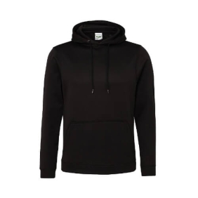 Sports Polyester hoodie JH006 Jet black