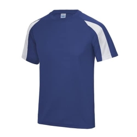 Contrast Cool T JC003 Royal blue - Arctic white.