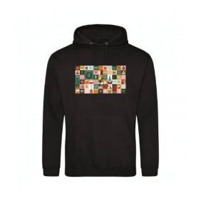 Kerst hoodie - Kutkerst-blokjes.