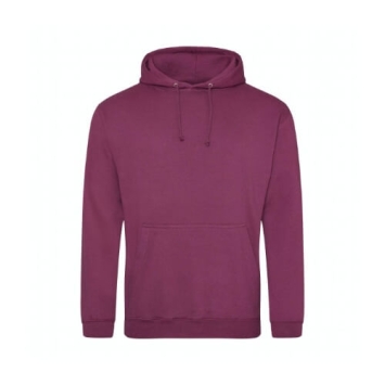 AWDis College hoodie Plum