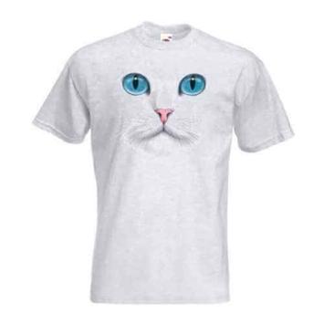Katten t-shirts in 27 kleuren.