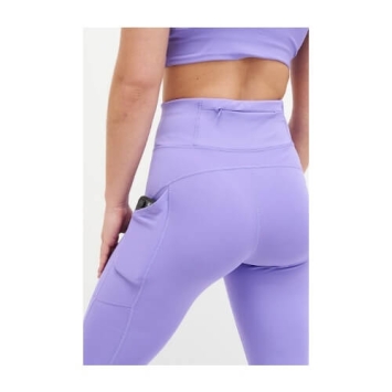 Womans recycled tech leggings JC287 model back.